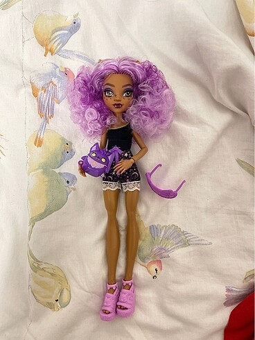 Beden Monster High Gizemli Sırlar Havalı Pijama Partisi serisi Clawdee