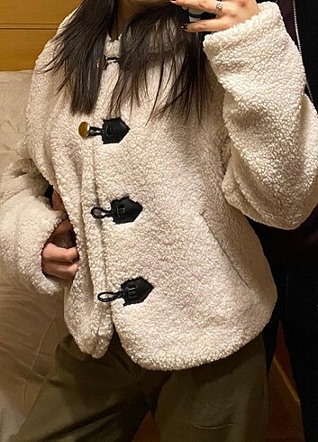 Zara Zara Suni Yünlü Ceket
