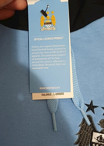 MANCHESTER CITY UMBRO SWEATSHIRT - Görsel 3