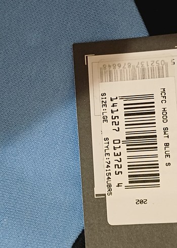 MANCHESTER CITY UMBRO SWEATSHIRT - Görsel 7