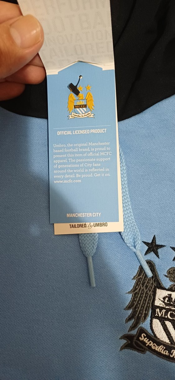 MANCHESTER CITY UMBRO SWEATSHIRT - Görsel 3