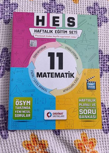 11. Sınıf Matematik Haftalık Eğitim Seti HES