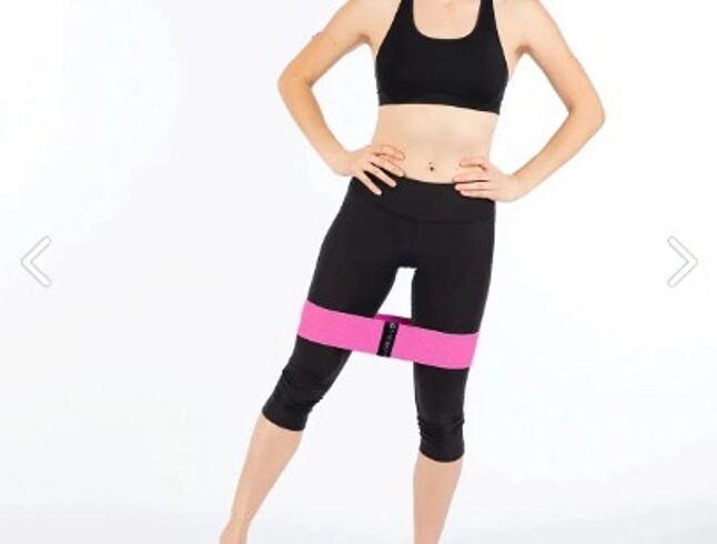 Pilates bandı, direnç bandı , kalça ve bacak antrenmanları