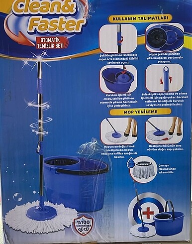  Beden Macromax Clean&faster Temizlik Seti