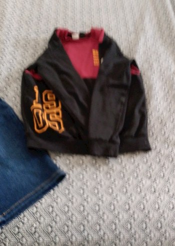 Erkek Çocuk Kırmızı Siyah Sweatshirt - Görsel 9