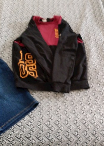 Erkek Çocuk Kırmızı Siyah Sweatshirt - Görsel 10