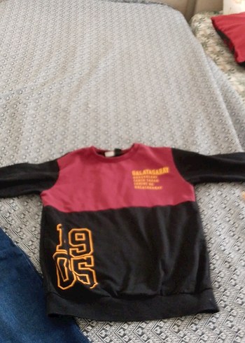 Erkek Çocuk Kırmızı Siyah Sweatshirt - Görsel 3