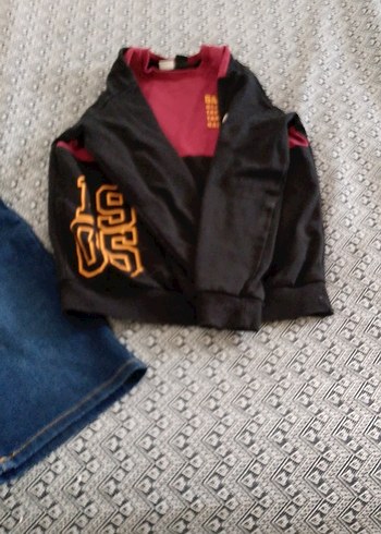 Erkek Çocuk Kırmızı Siyah Sweatshirt - Görsel 11