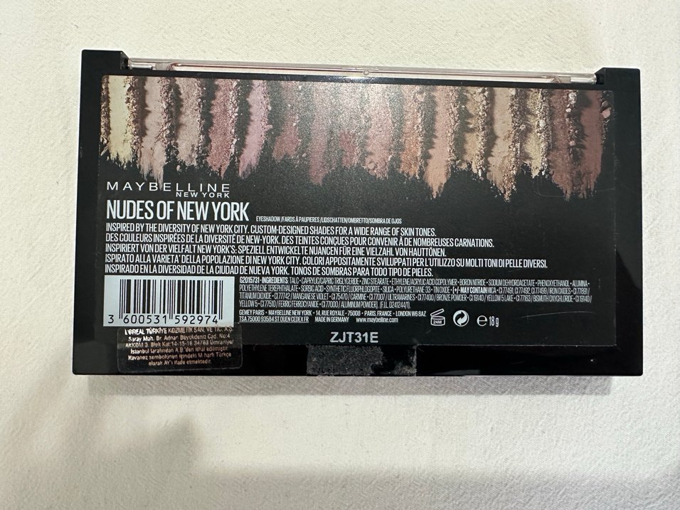Maybelline Nudes of New York Göz Farı Paleti - Görsel 3