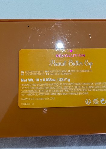 I Heart Revolution Peanut Butter Cup far paleti - Görsel 3