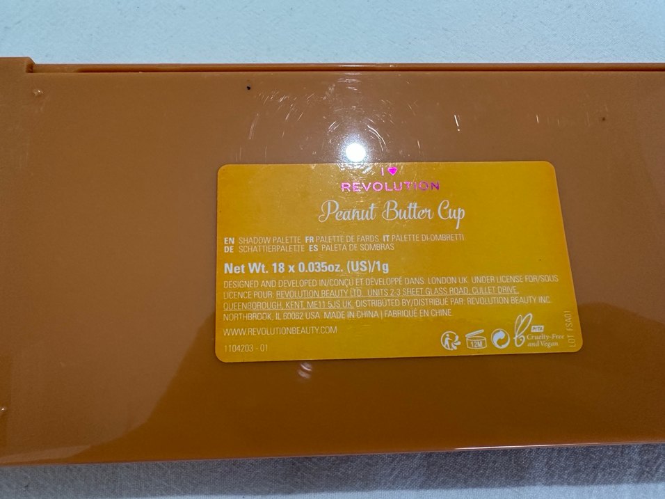 I Heart Revolution Peanut Butter Cup far paleti - Görsel 3