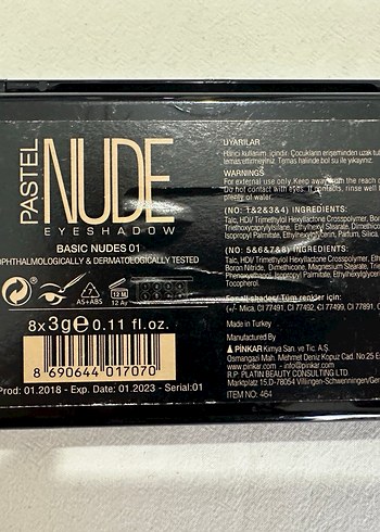 Pastel Nude Göz Farı Paleti - Görsel 3