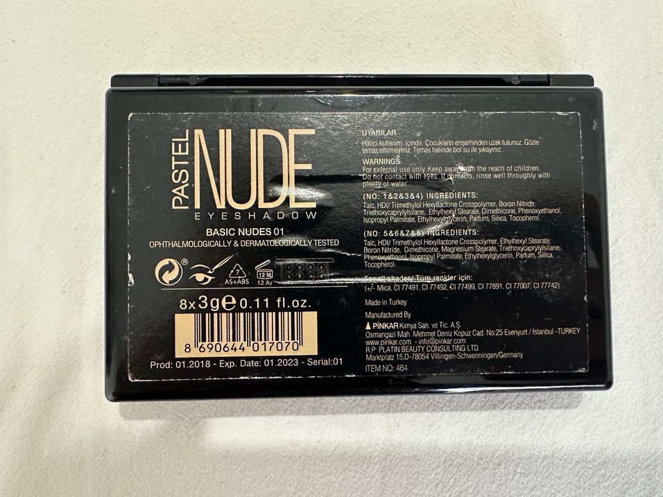 Pastel Nude Göz Farı Paleti - Görsel 3