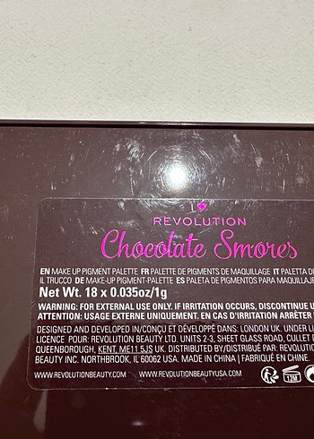 I Heart Revolution Chocolate Smores - Görsel 3