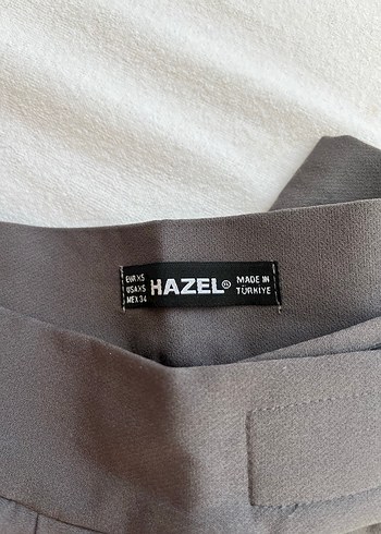 Kadın Kahverengi Pilili Midi Kumaş Pantolon - Görsel 4