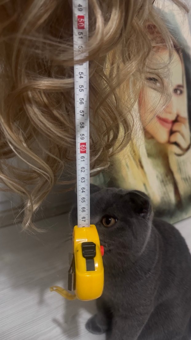 OMBRELİ  PERUK 60-65 cm - Görsel 5