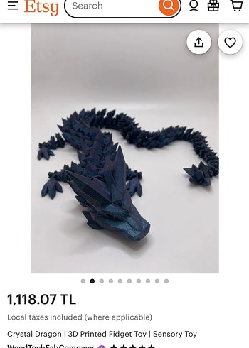 Crystal Dragon | 3D EJDERHA - Görsel 5