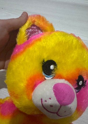 Renkli Peluş Kedi Deniz Kızı Oyuncak - Görsel 3