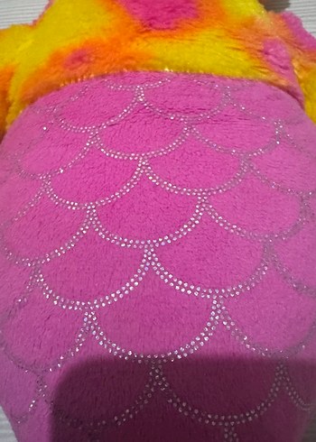 Renkli Peluş Kedi Deniz Kızı Oyuncak - Görsel 5