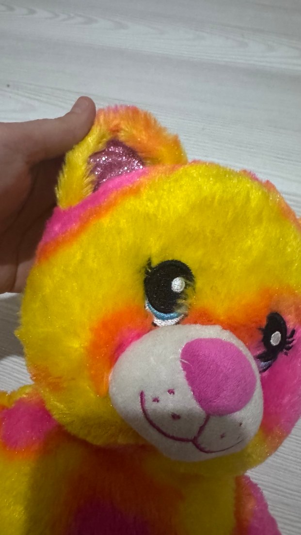 Renkli Peluş Kedi Deniz Kızı Oyuncak - Görsel 3