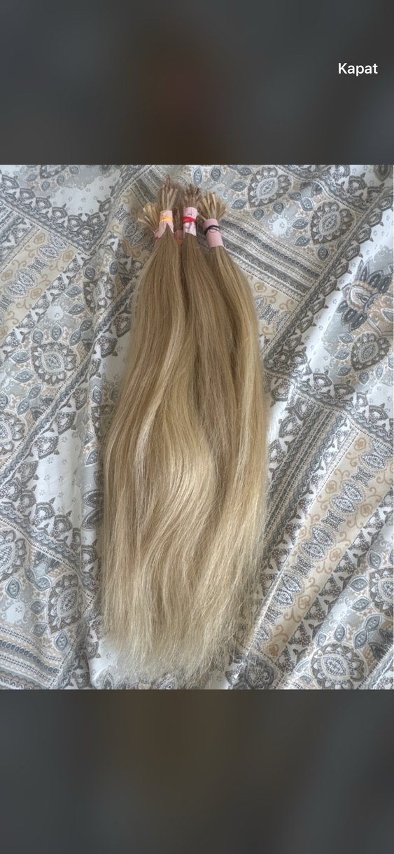 285 ADET GERÇEK SARI SAÇ. - Görsel 3