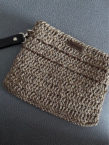 Diğer El yapımı hasırclutch