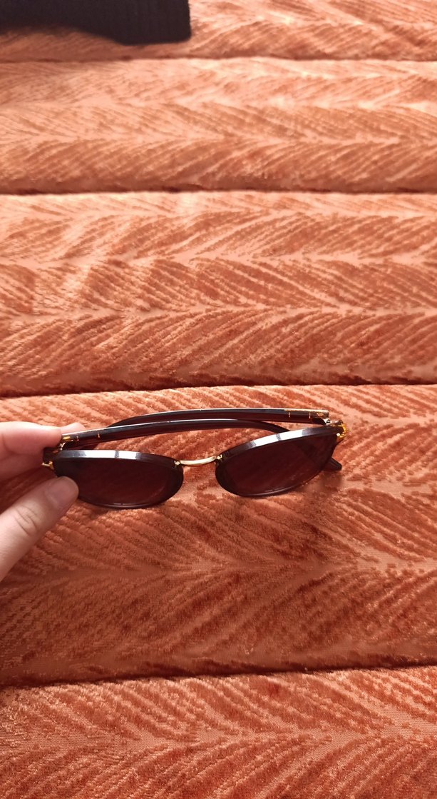 Kahverengi Klasik Kadın Güneş Gözlüğü - Görsel 2