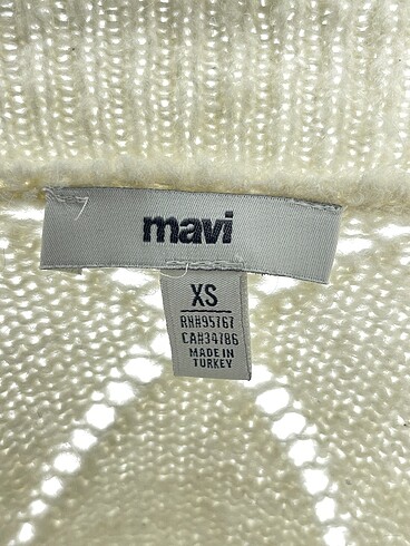 xs Beden beyaz Renk Mavi Jeans Kazak / Triko %70 İndirimli.