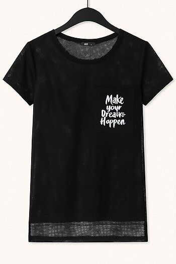 adL file detaylı tshirt M beden