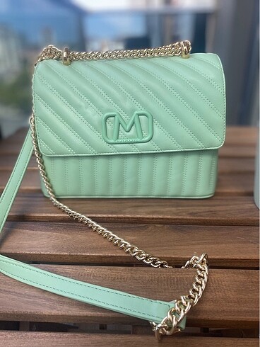 Matmazel mint yeşili çanta