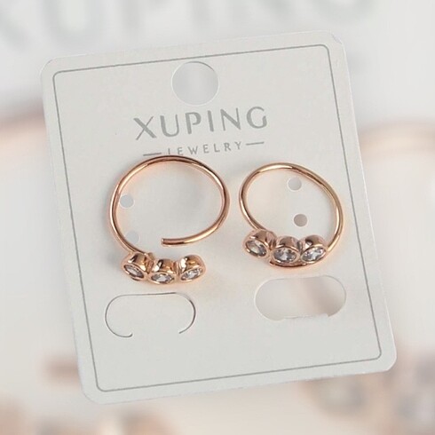 Xuping rose küpe