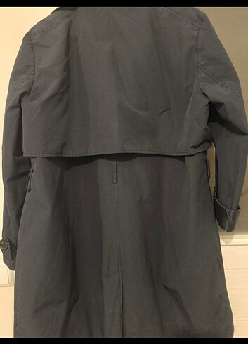 xl Beden Zara lacivert trenckot