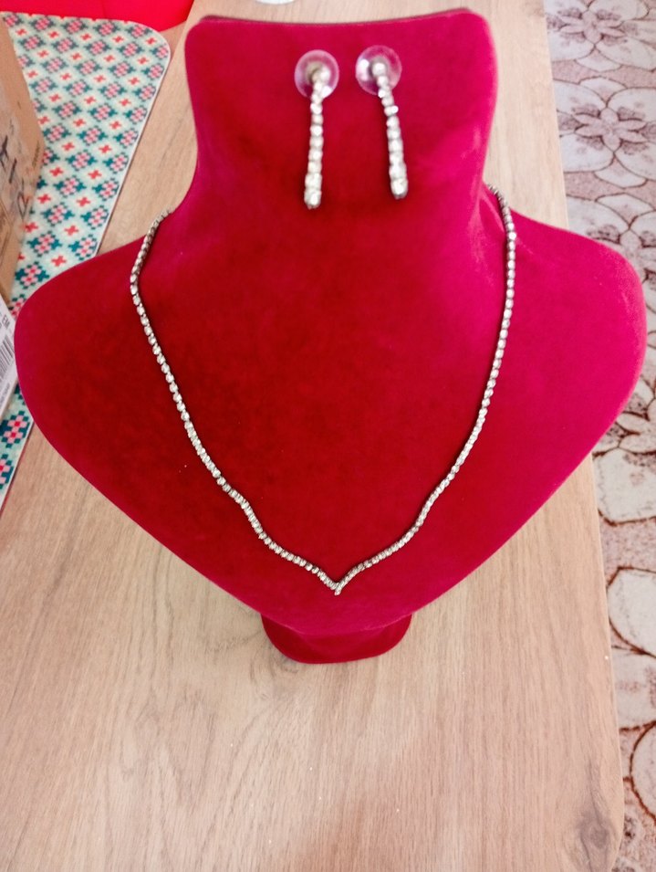 zirkon taşlı Takı Seti - Görsel 3