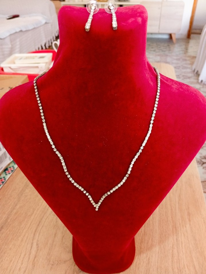 zirkon taşlı Takı Seti - Görsel 4