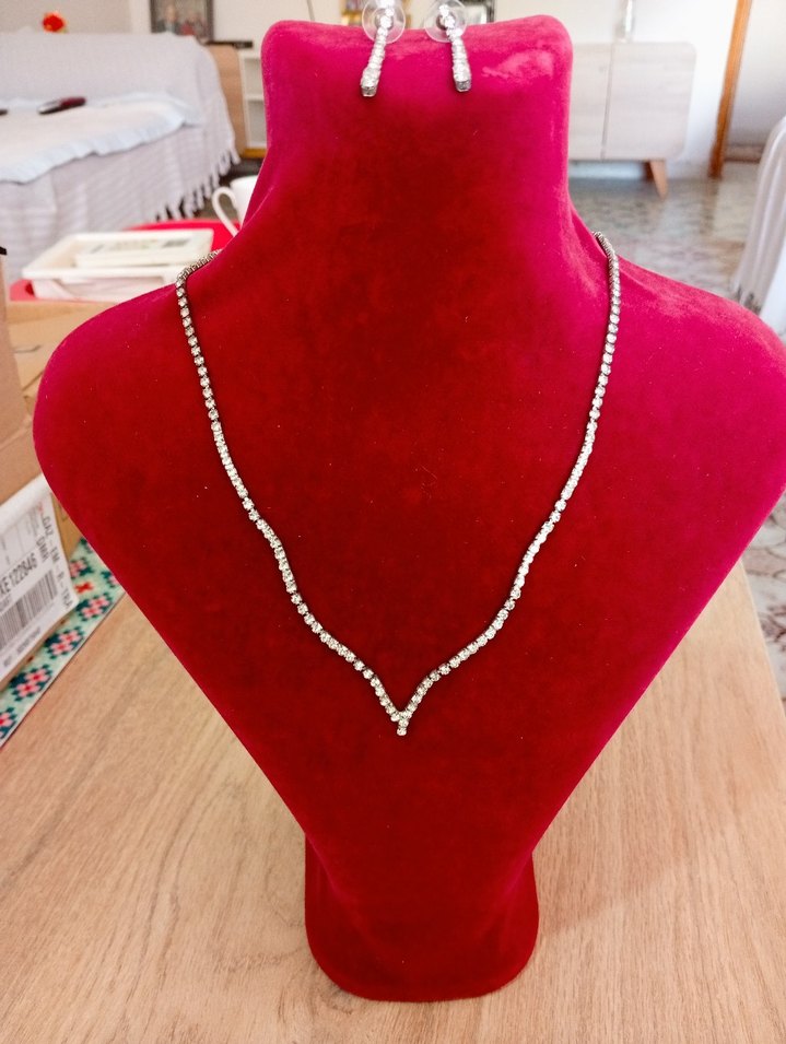 zirkon taşlı Takı Seti - Görsel 2