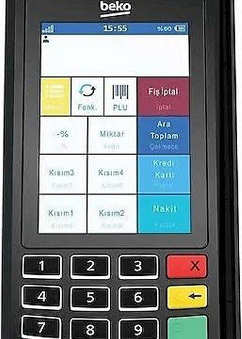 Siyah Dokunmatik Ekranlı Yazar Kasa - Görsel 2