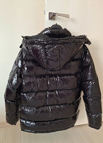 Moncler MONCLER SİYAH PARLAK MONT / M Beden