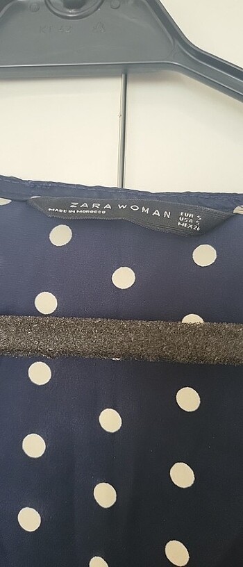 Zara Zara Puantiyeli Bluz