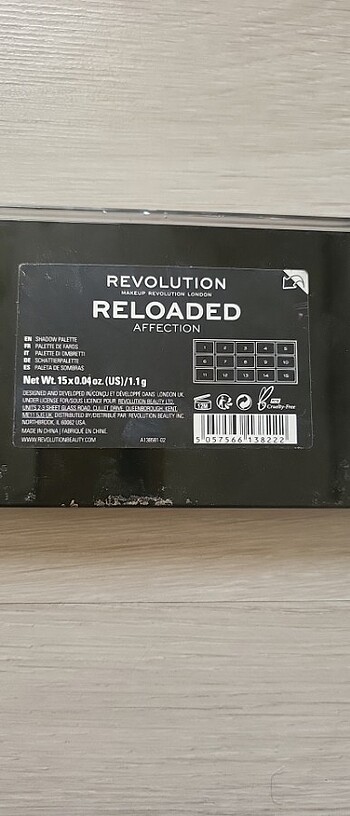 Beden Revolution Reloaded Far Paleti 15li Yoğun Pigment