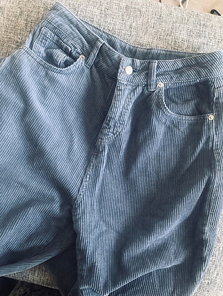 28 Beden Addax kadife fitilli mom jean
