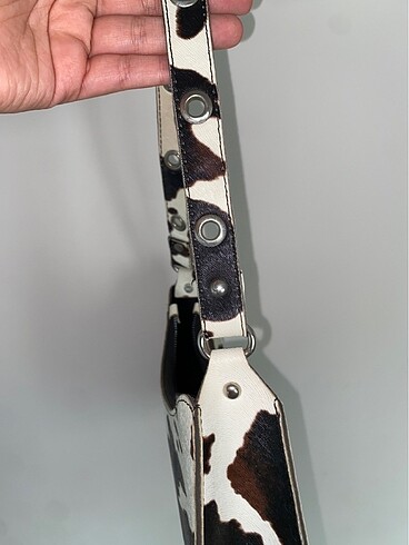 İnek Desenli Çanta - Görsel 5