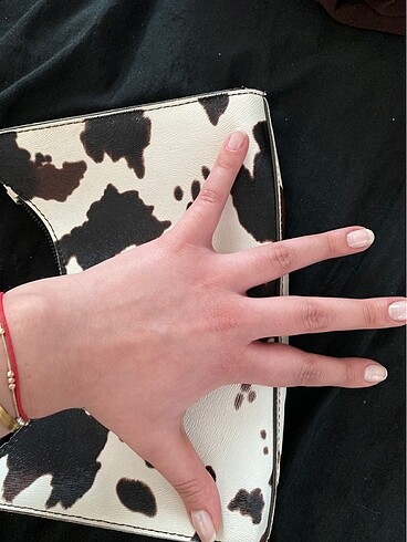 İnek Desenli Çanta - Görsel 8