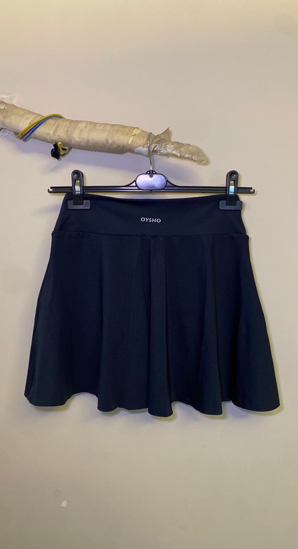 Kadın Lacivert Mini Pilili Etek - Görsel 4