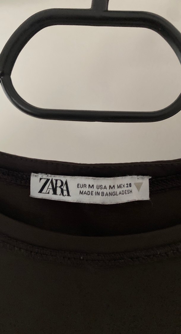 Kahverengi Zata Bluz - Görsel 2