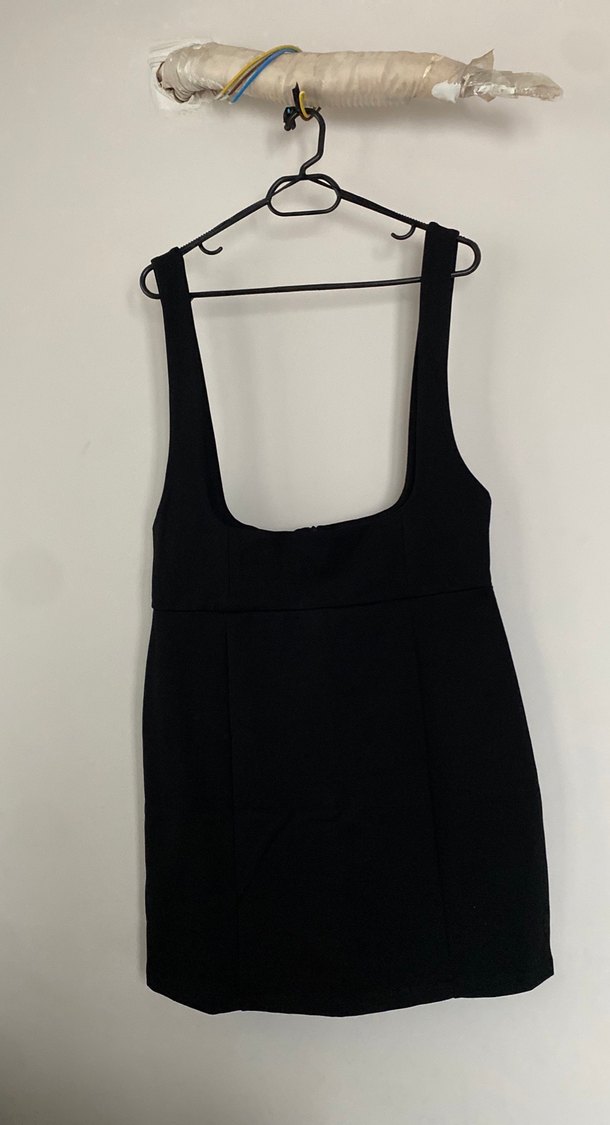 Siyah Mini Kadın Elbise - Görsel 2