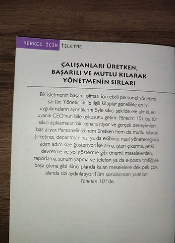 Beden Renk Yönetim 101 say yayınları