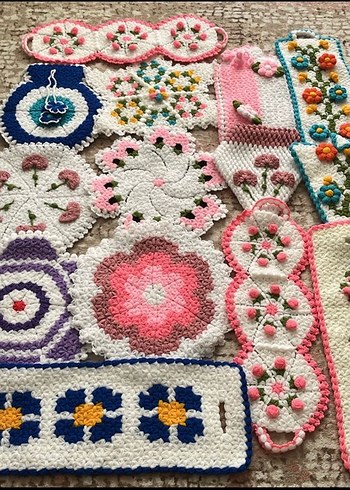 Renkli Çiçek Desenli Banyo Süngeri - Görsel 2