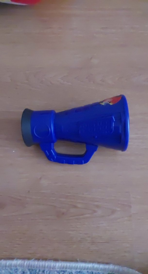 Mavi Renkli Oyuncak Oyuncak megafon / oyuncak hoparlör. - Görsel 3