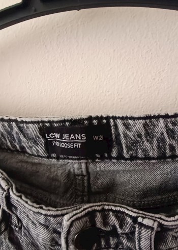 Zara Gri Midi Kadın Denim Pantolon