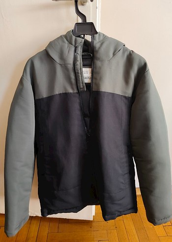 Erkek çocuk mont haki-siyah renk - Görsel 5